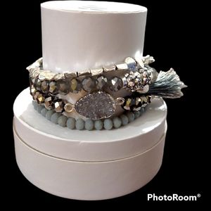 Ring Bomb Party Black Drizy Luxe Stack